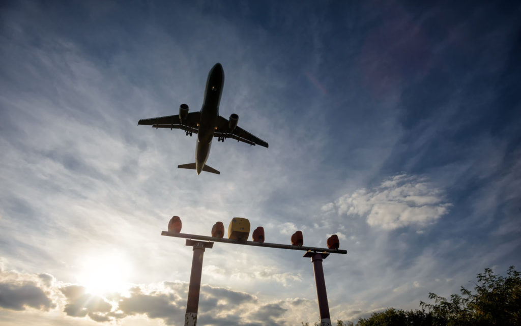 Tourism Accessibility and its a picture of a plane flying through the sky