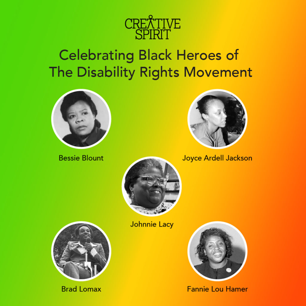Celebrating black heroes of the disability rights movement.