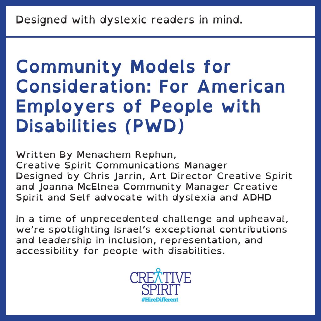 Model of inclusion consideration for american employers of people with pwd.