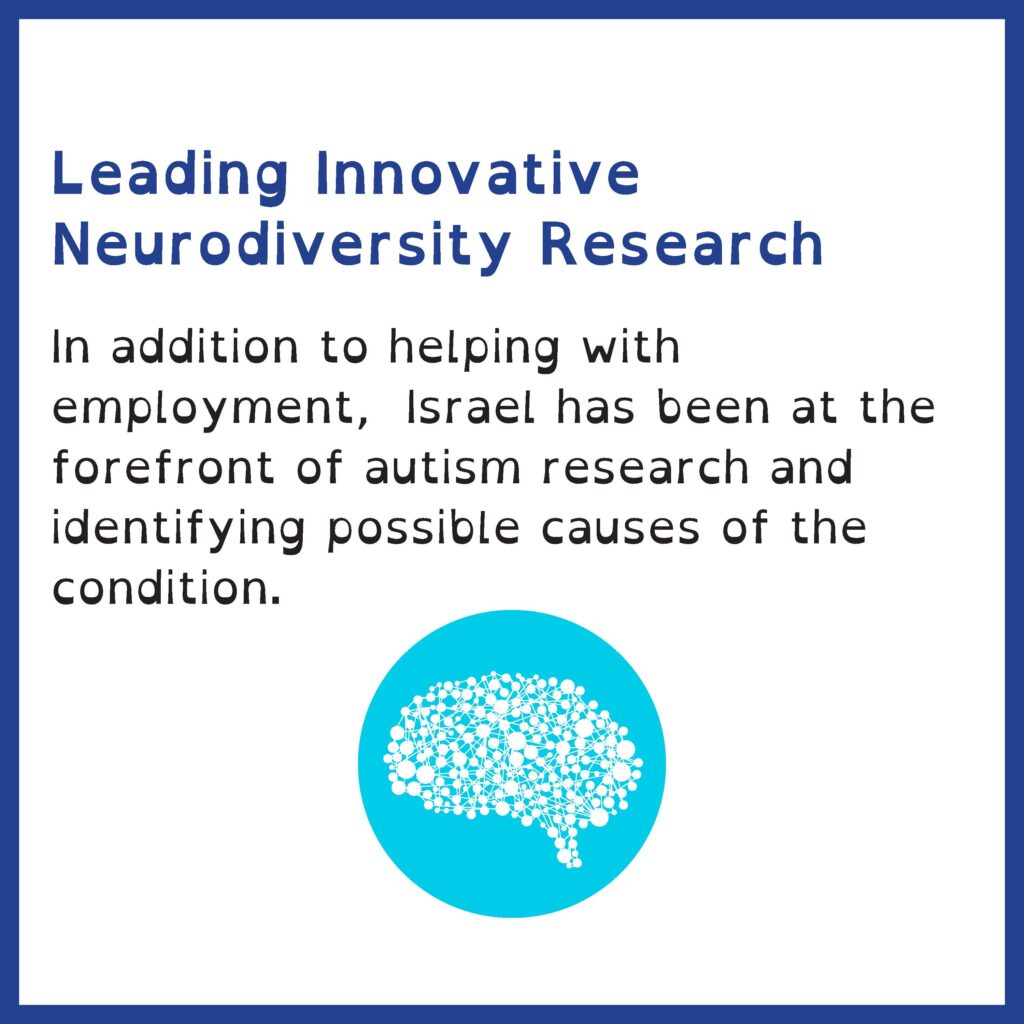 Leading innovative neurodiversity research and model of inclusion. 