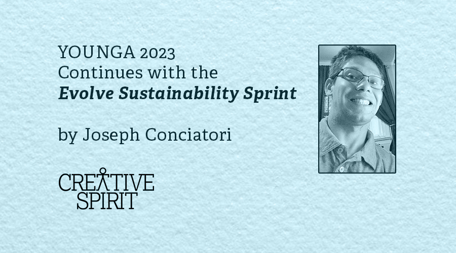 Young 2020 continues with the evolve sustainability spirit by joseph concetti.