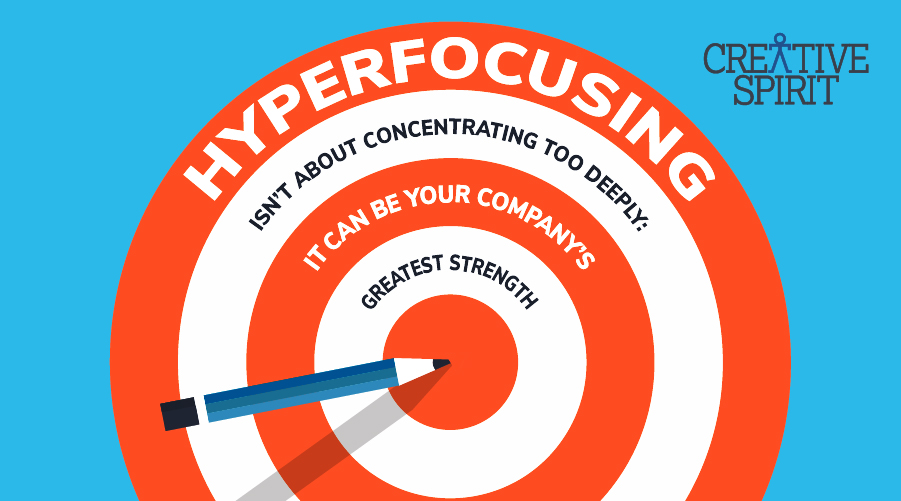 Hyperfocusing isn't about concentrating too deeply: It can be your company's greatest strength.